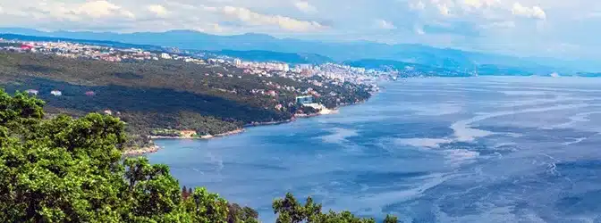 Flugtour mit dem Ultraleichtflugzeug nach Rijeka in Kroatien an der Adria