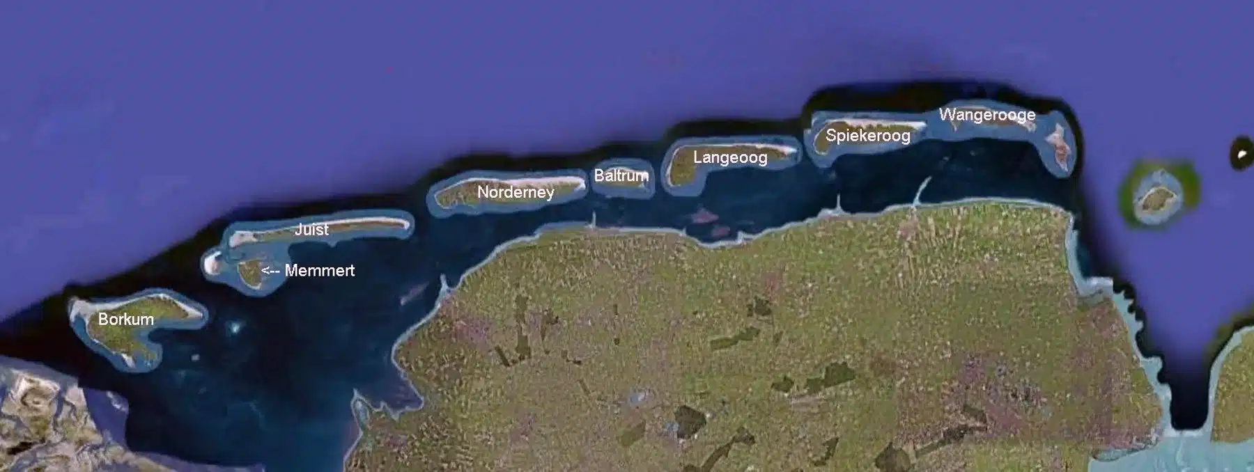 Ultraleicht Flugtour zu den ostfriesischen Inseln – Inselhopping an der Nordseeküste