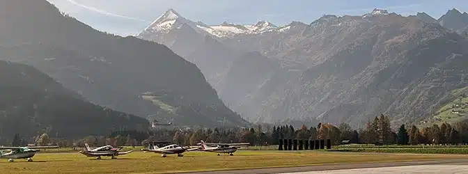 Rundflug über Bayern – Alpenpanorama am Flugplatz Zell am See
