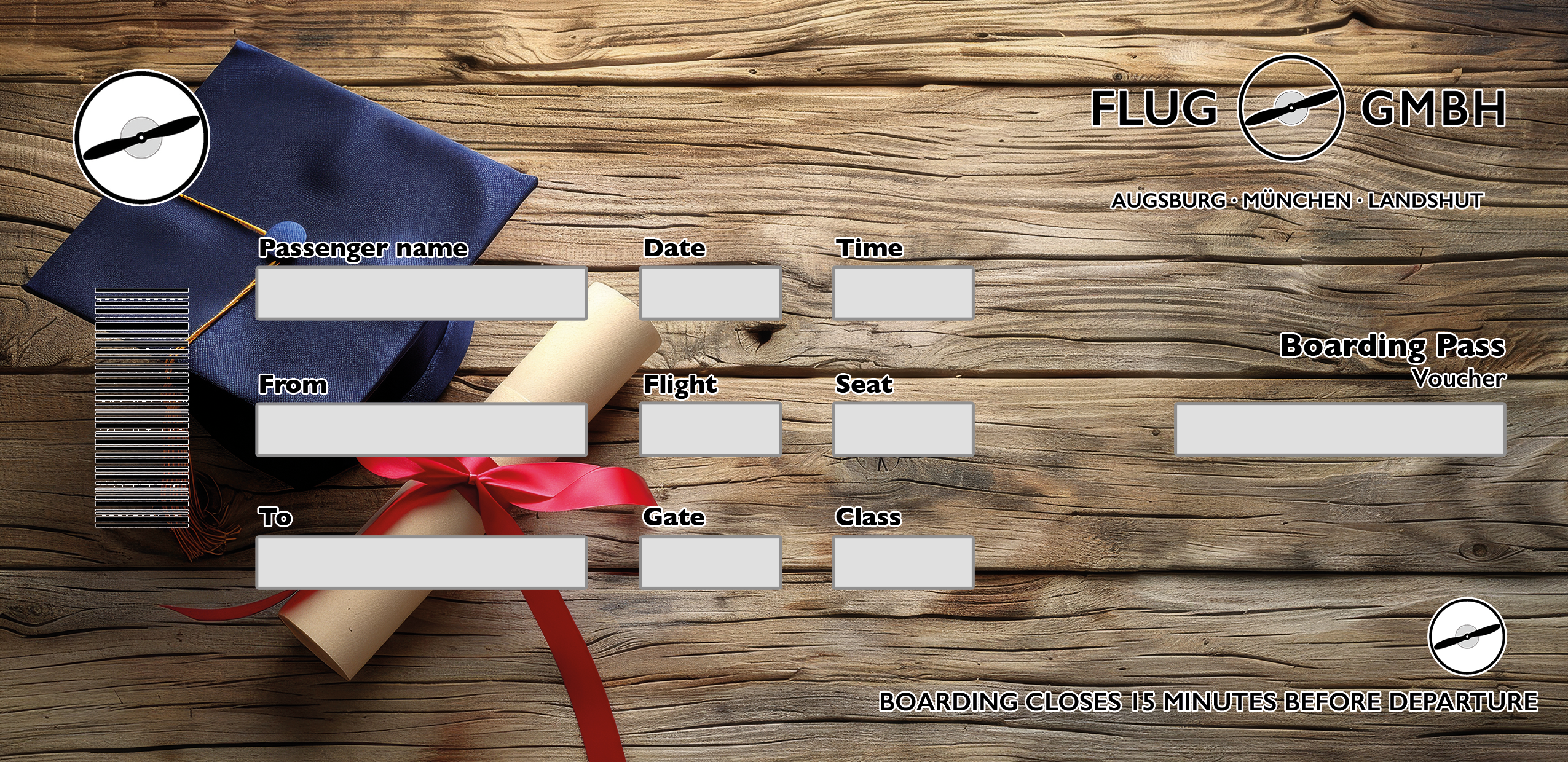 Rundflug Gutschein Konfigurator